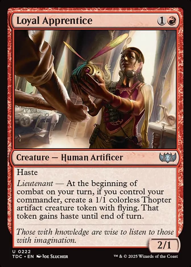 Card image of Loyal Apprentice