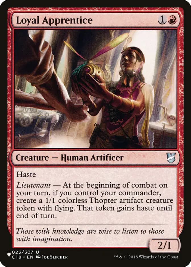 Card image of Loyal Apprentice