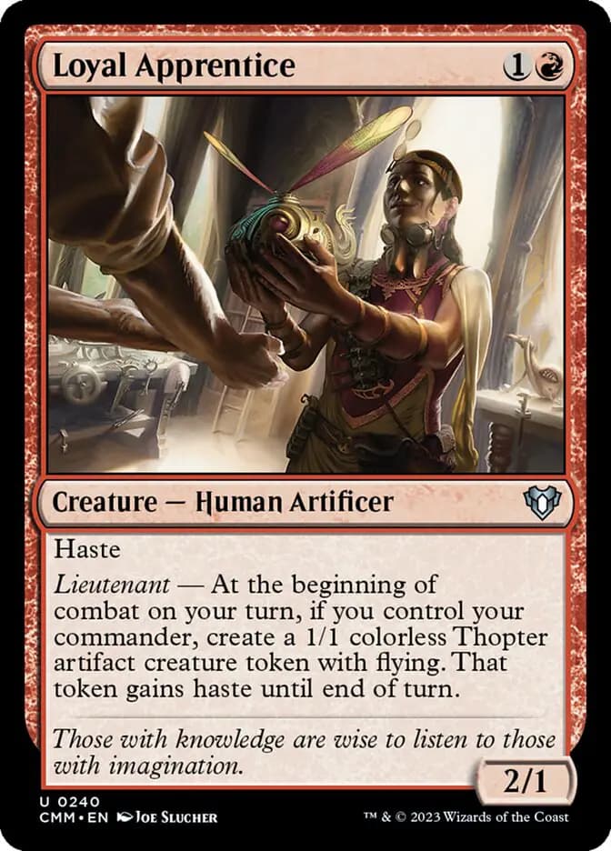 Card image of Loyal Apprentice