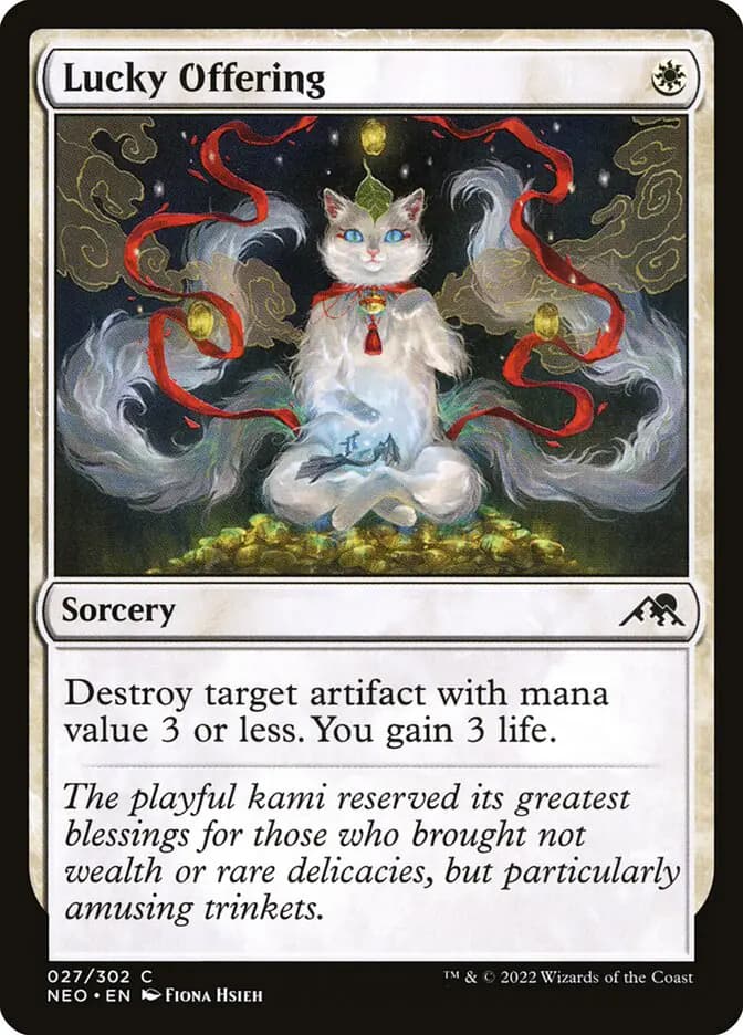 Card image of Lucky Offering