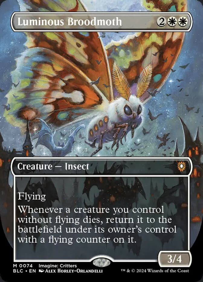 Card image of Luminous Broodmoth