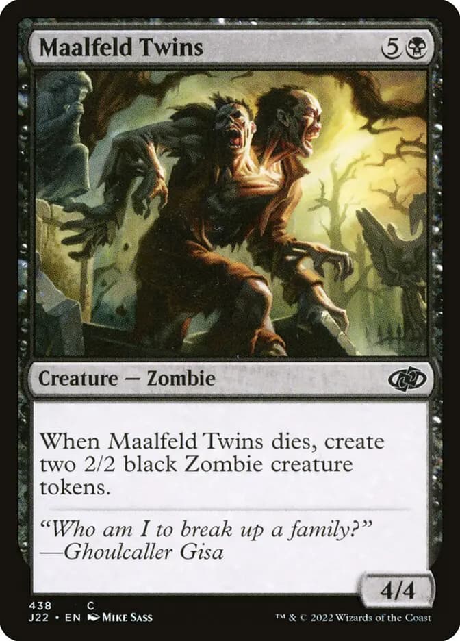 Card image of Maalfeld Twins