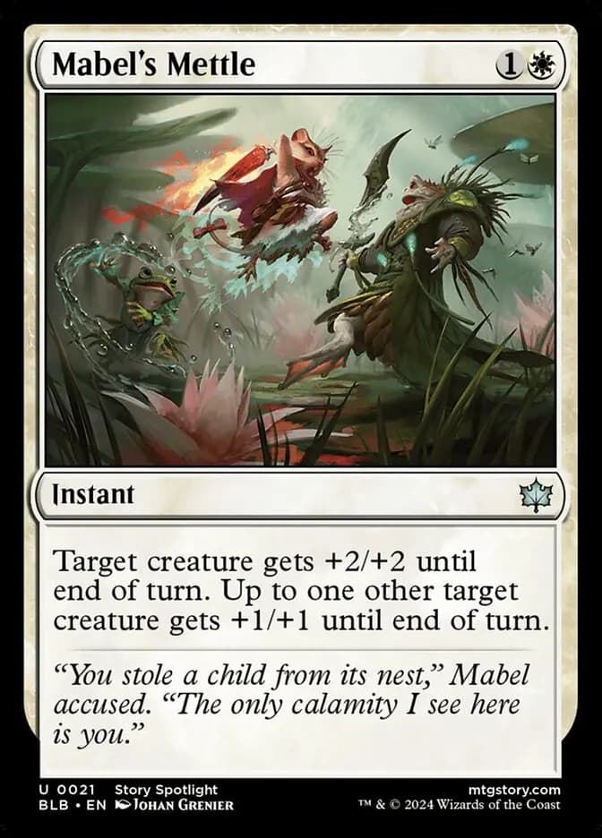 Card image of Mabel's Mettle