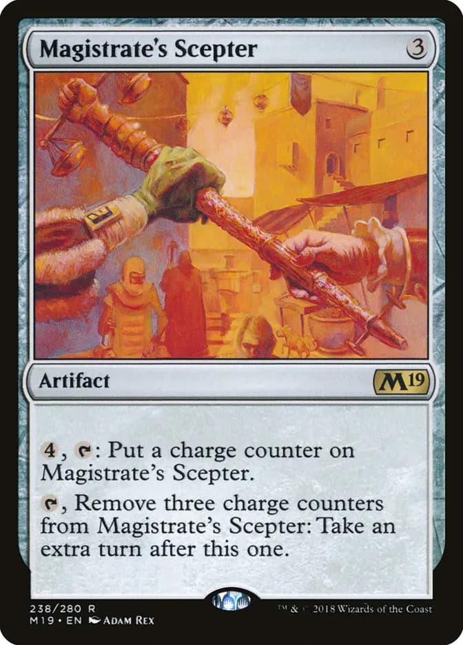 Card image of Magistrate's Scepter
