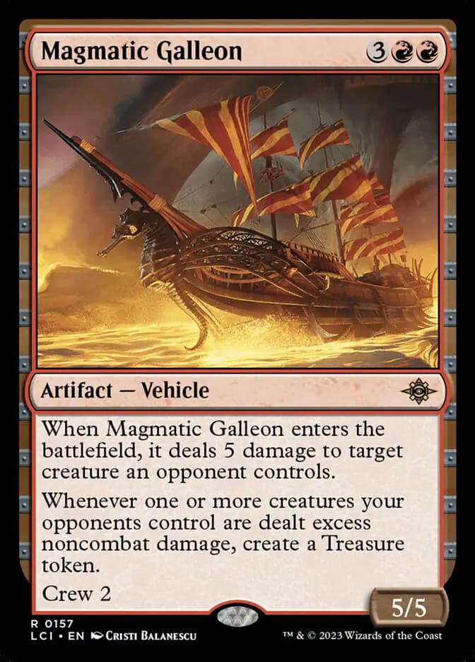 Card image of Magmatic Galleon