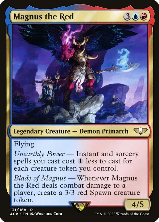 Card image of Magnus the Red