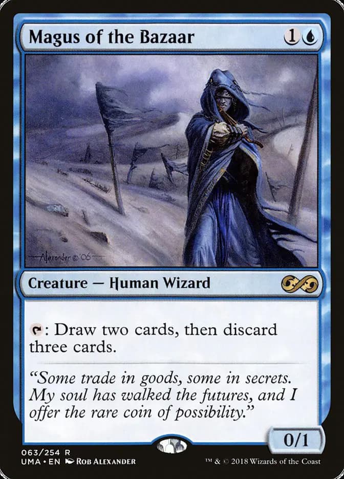 Card image of Magus of the Bazaar