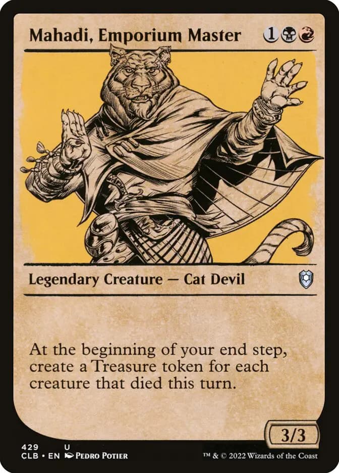 Card image of Mahadi, Emporium Master