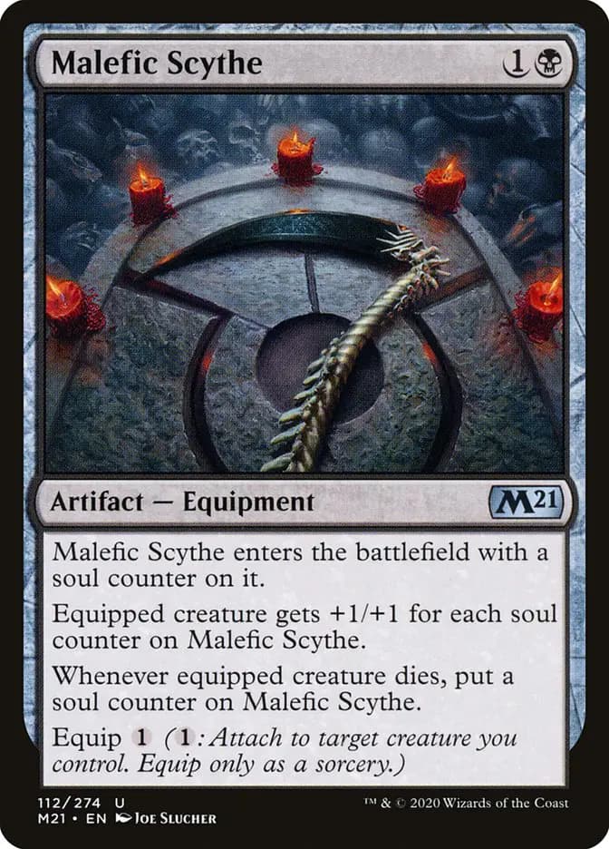 Card image of Malefic Scythe