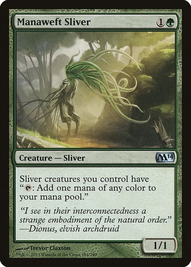 Card image of Manaweft Sliver