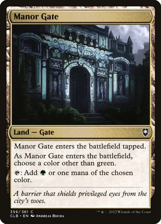 Card image of Manor Gate