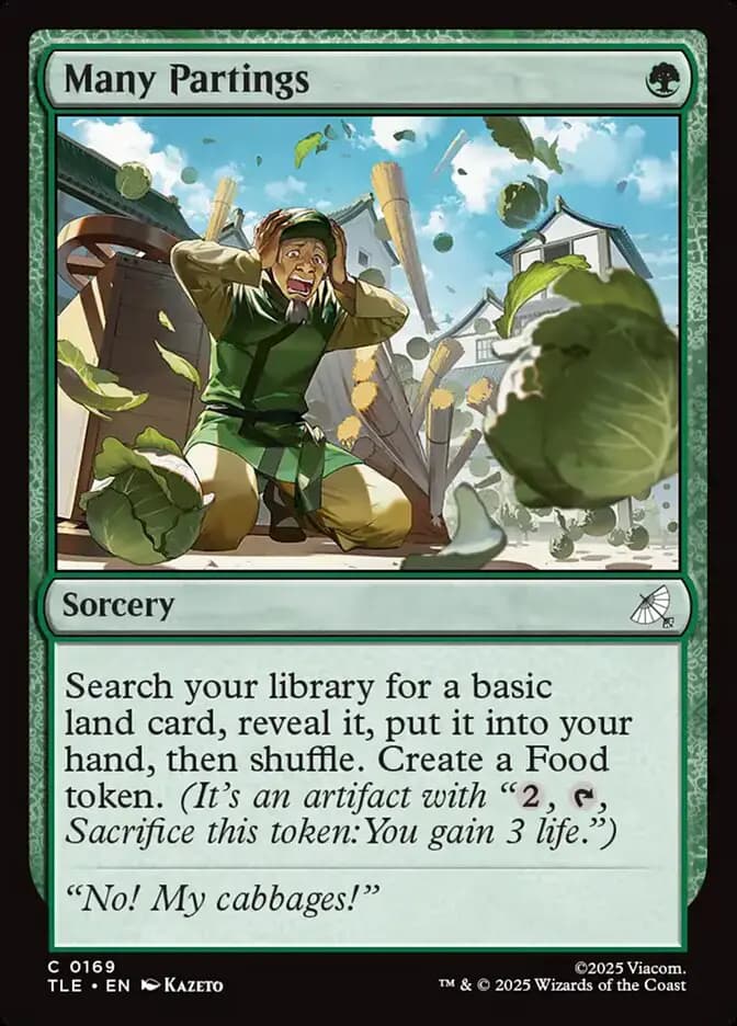 Card image of Many Partings