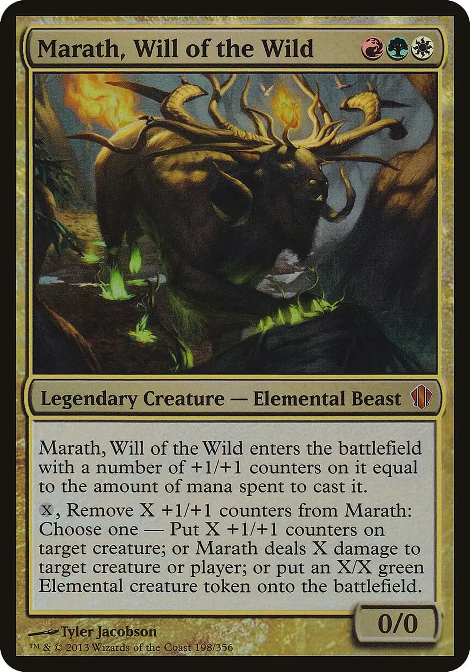 Card image of Marath, Will of the Wild