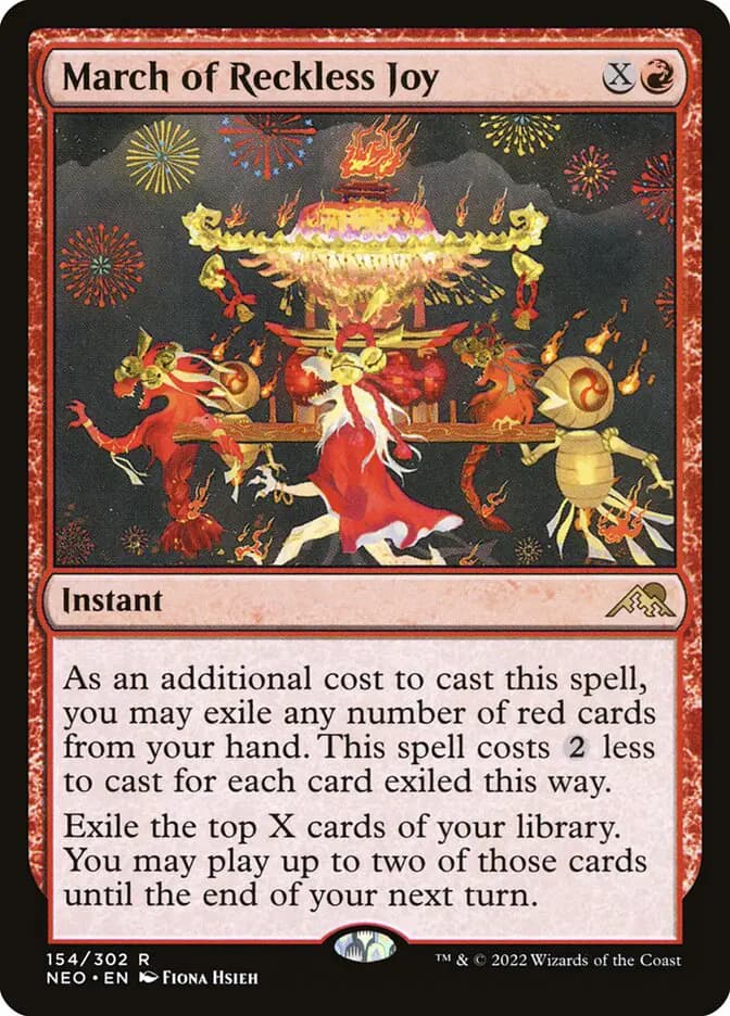 Card image of March of Reckless Joy