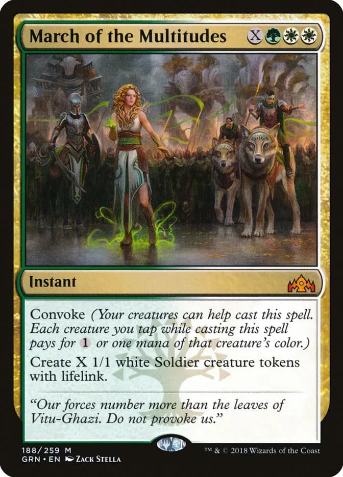 Card image of March of the Multitudes