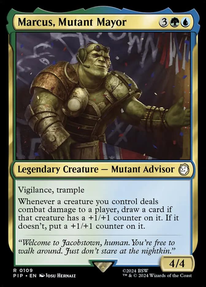 Card image of Marcus, Mutant Mayor