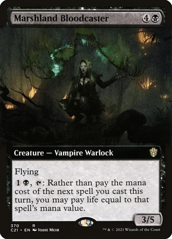 Card image of Marshland Bloodcaster