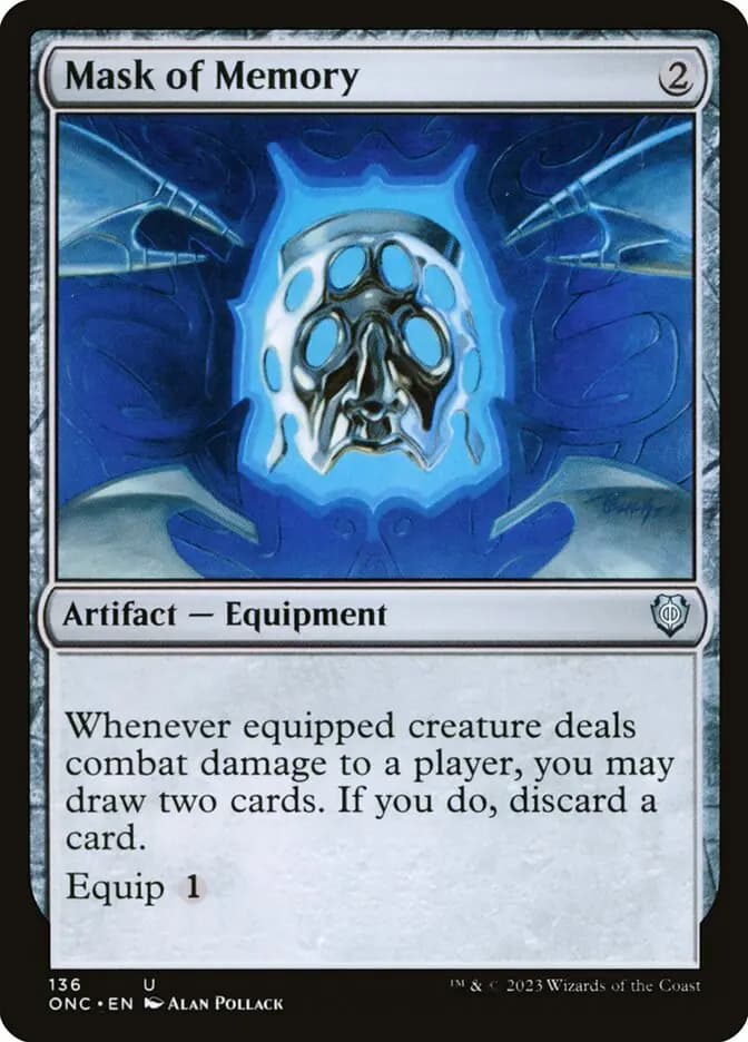 Card image of Mask of Memory