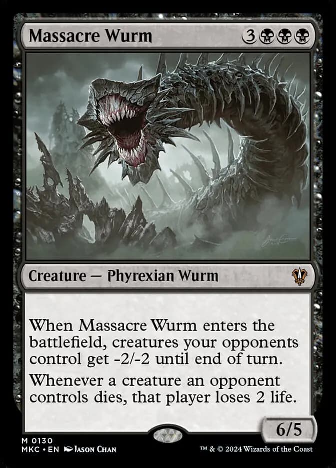 Card image of Massacre Wurm