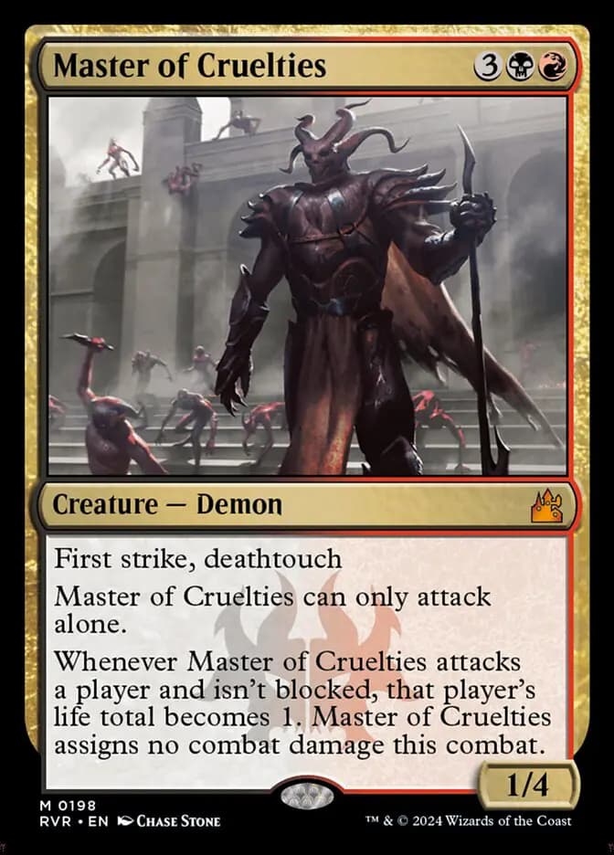 Card image of Master of Cruelties