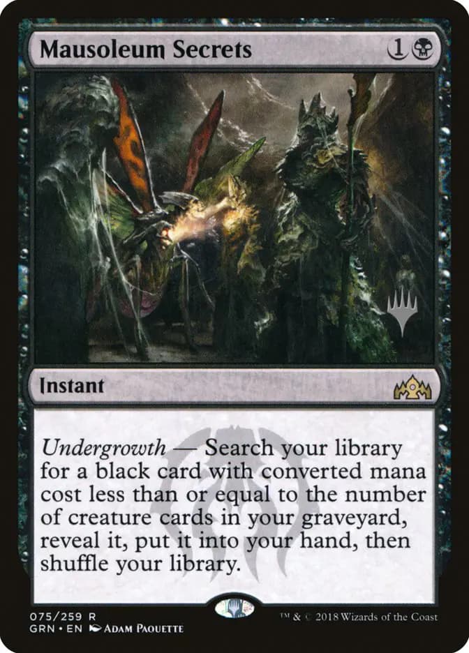 Card image of Mausoleum Secrets