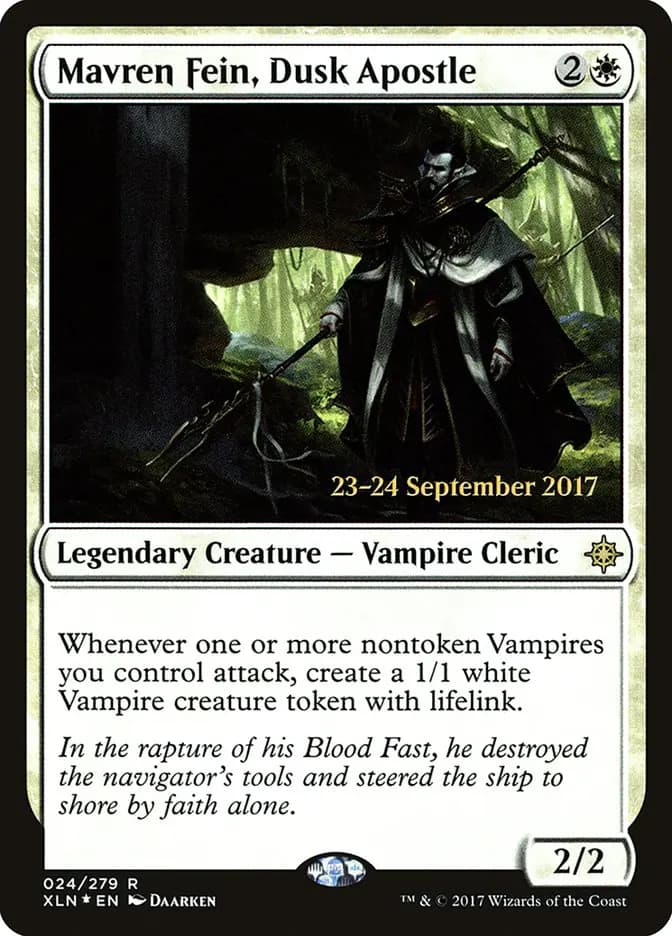 Card image of Mavren Fein, Dusk Apostle