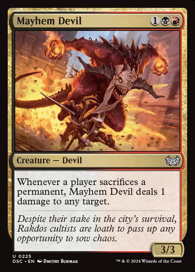Card image of Mayhem Devil