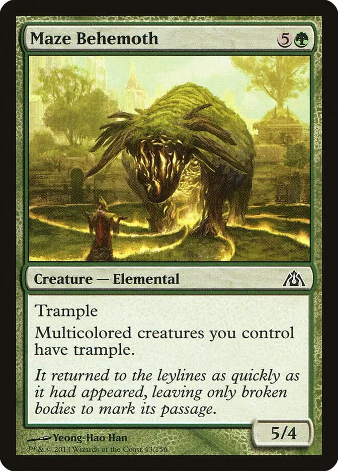 Card image of Maze Behemoth