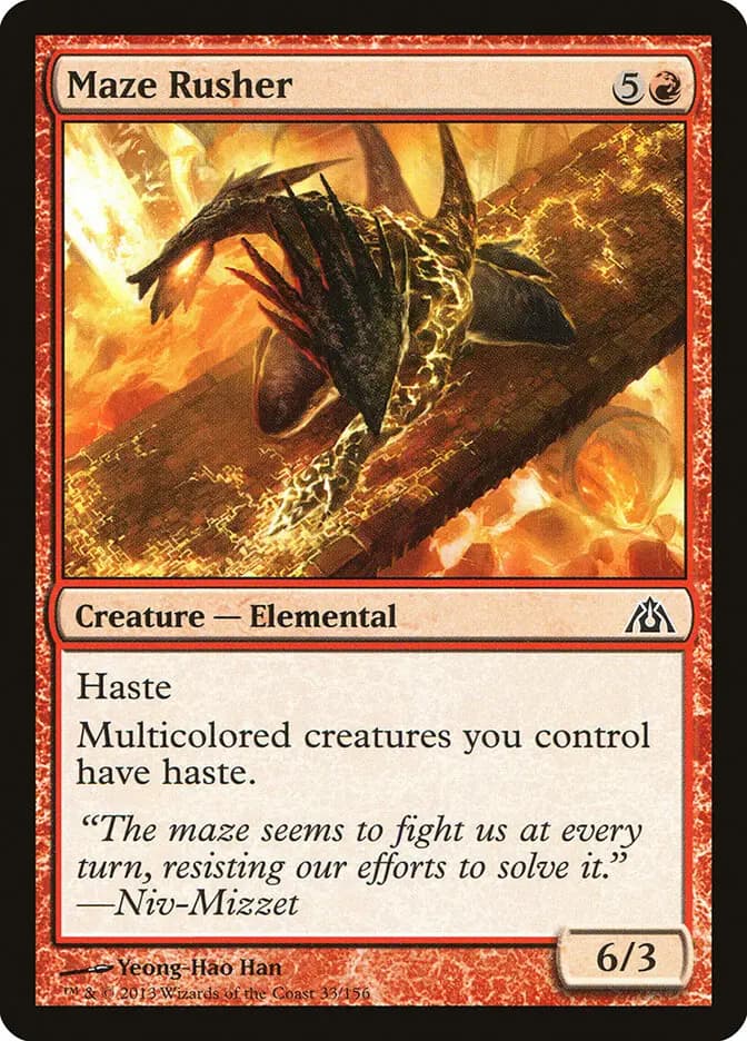 Card image of Maze Rusher