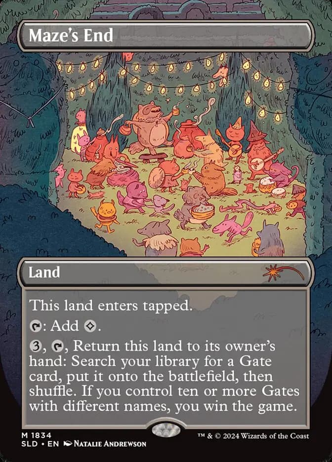Card image of Maze's End