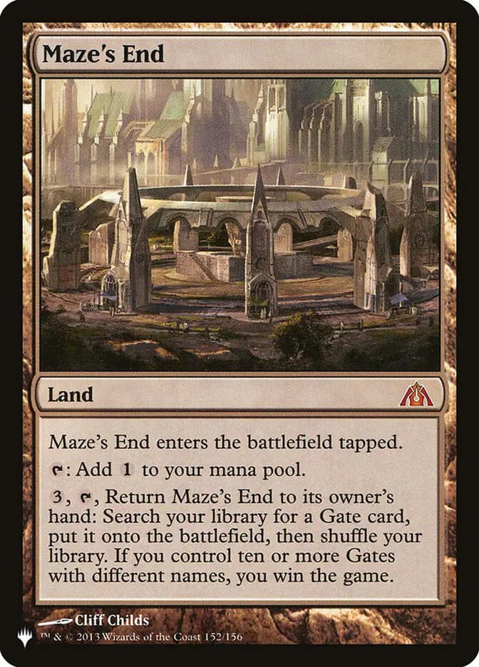 Card image of Maze's End