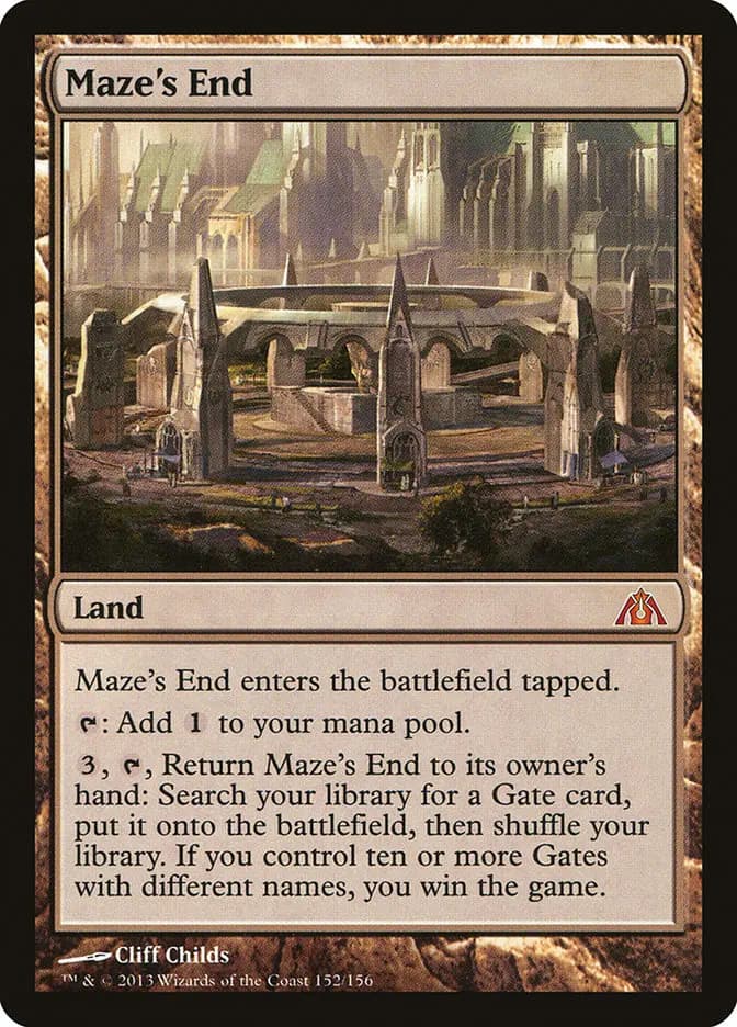 Card image of Maze's End