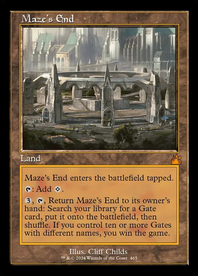 Card image of Maze's End