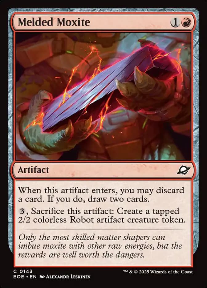Card image of Melded Moxite