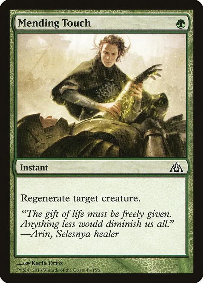 Card image of Mending Touch