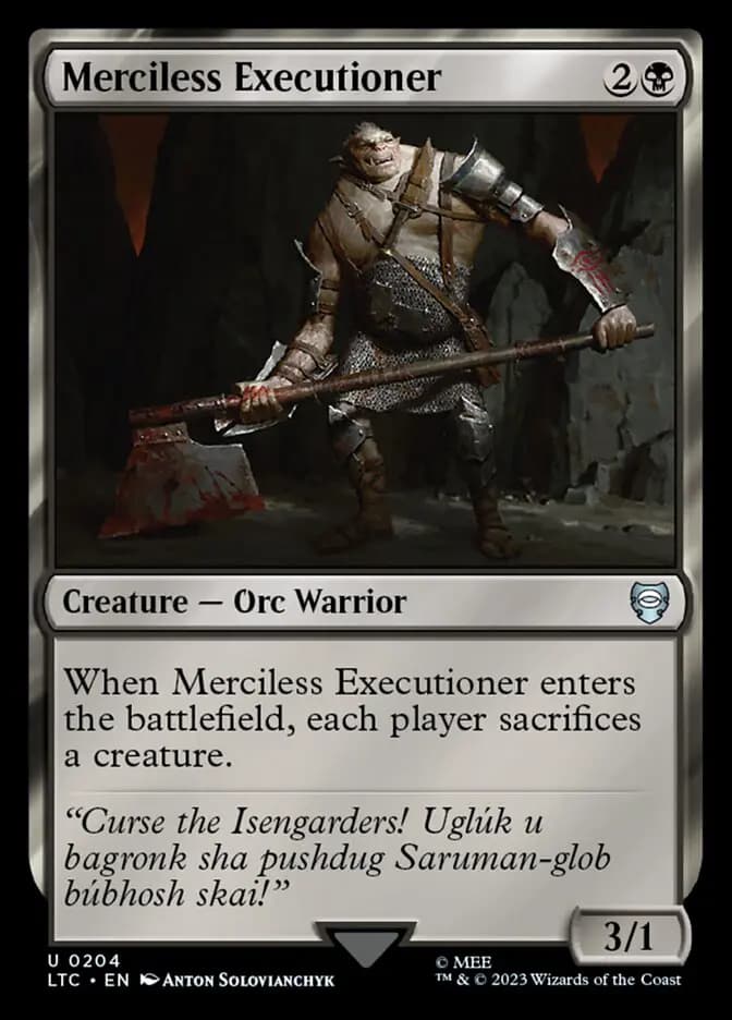 Card image of Merciless Executioner