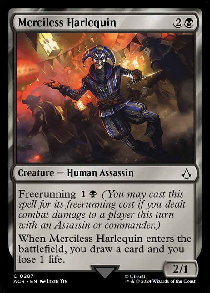 Card image of Merciless Harlequin