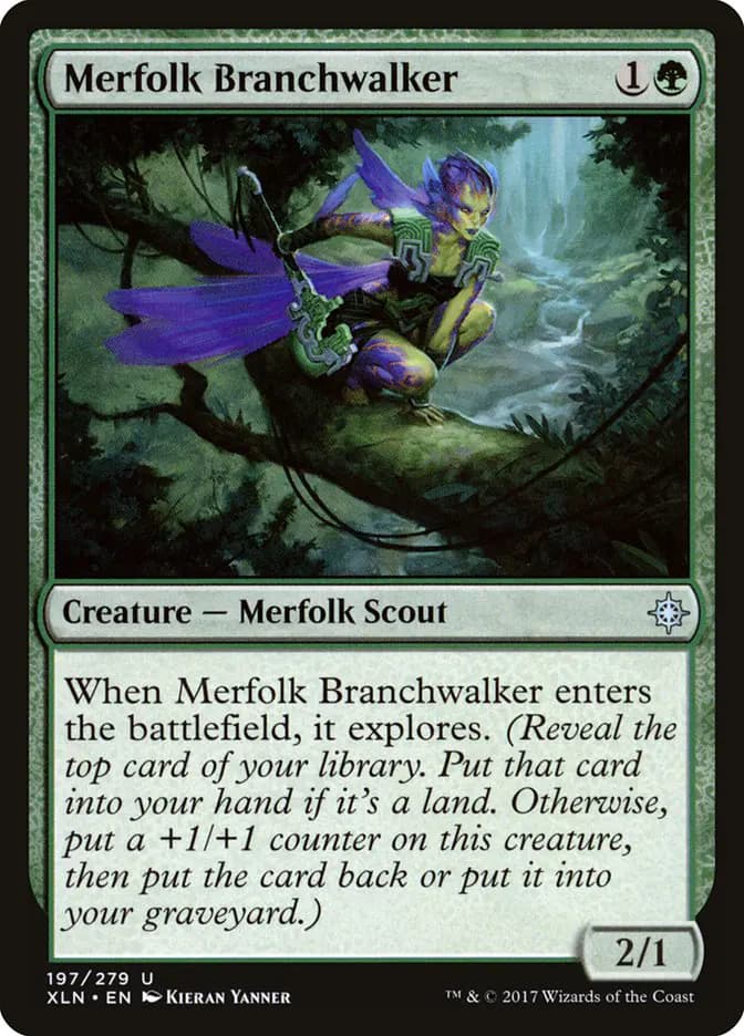 Card image of Merfolk Branchwalker