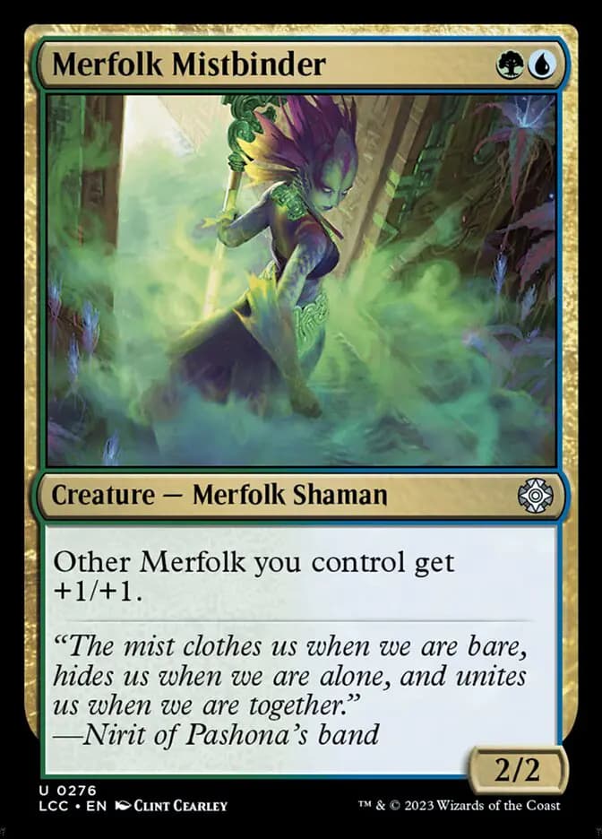 Card image of Merfolk Mistbinder