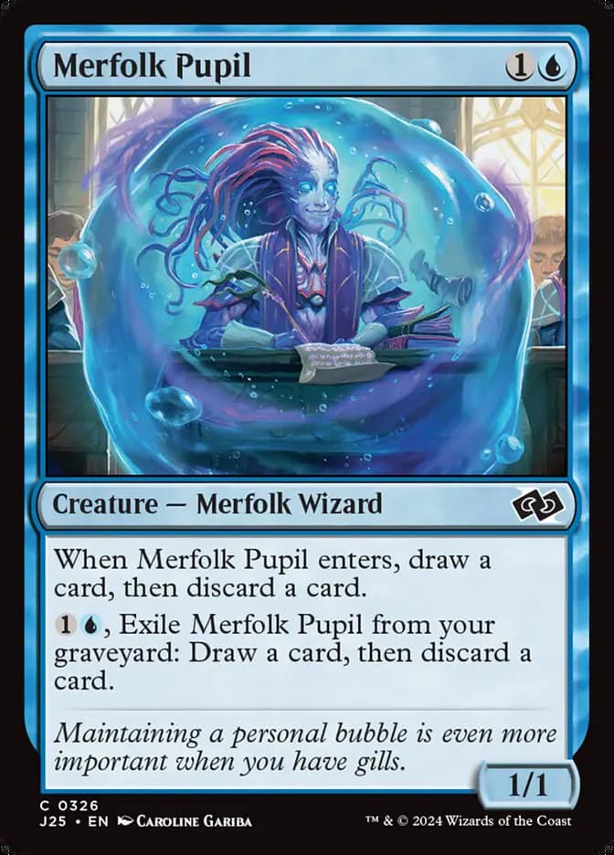 Card image of Merfolk Pupil