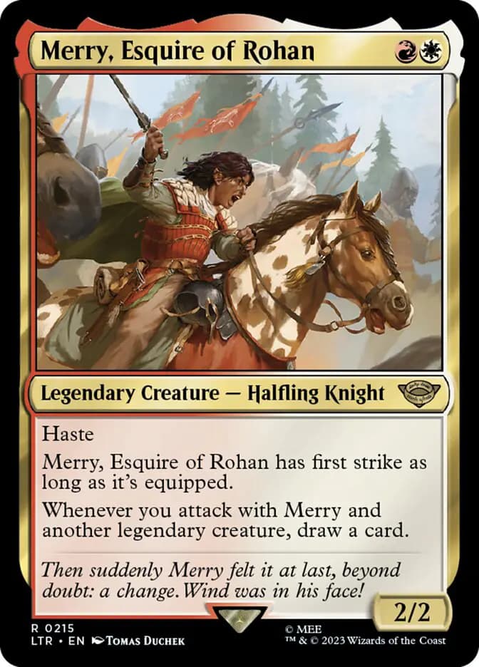 Card image of Merry, Esquire of Rohan