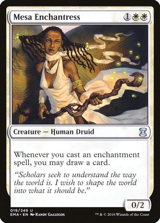 Card image of Mesa Enchantress