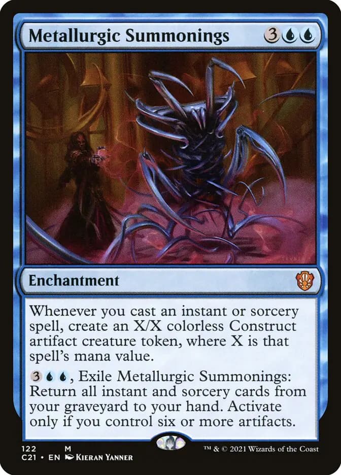 Card image of Metallurgic Summonings