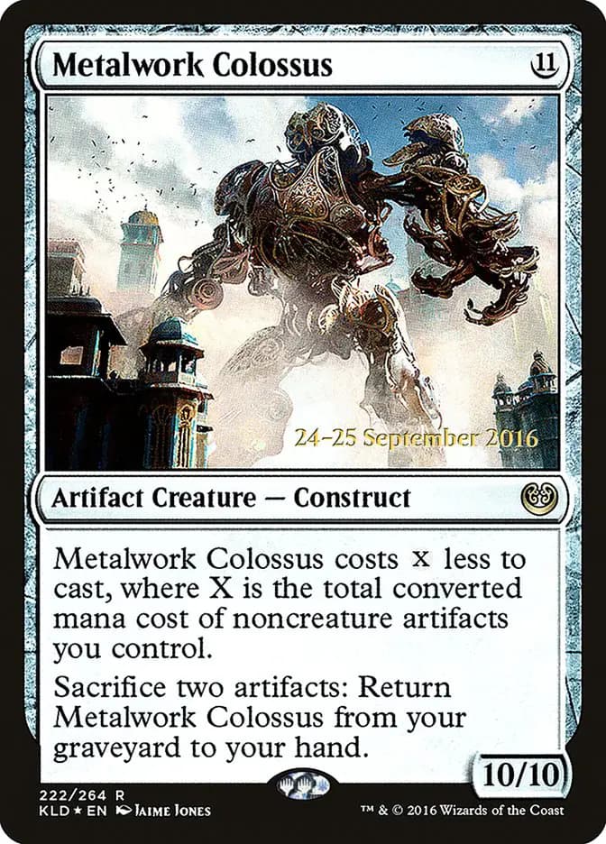 Card image of Metalwork Colossus