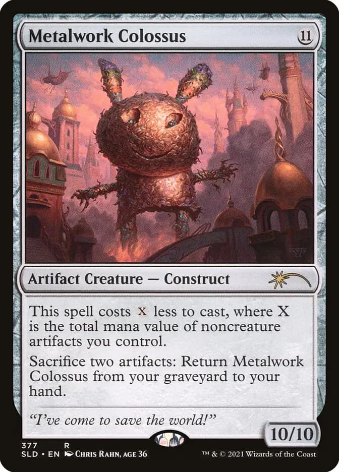 Card image of Metalwork Colossus