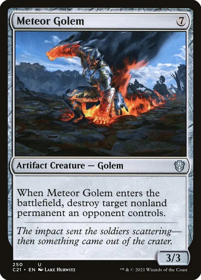 Card image of Meteor Golem