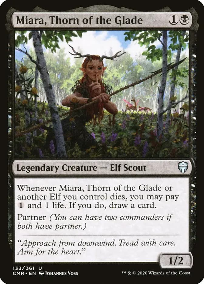 Card image of Miara, Thorn of the Glade