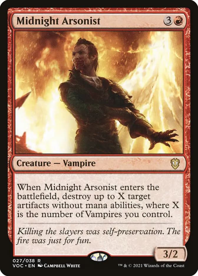 Card image of Midnight Arsonist