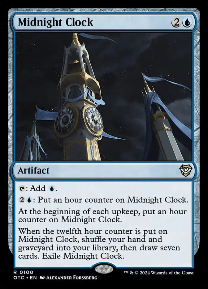 Card image of Midnight Clock