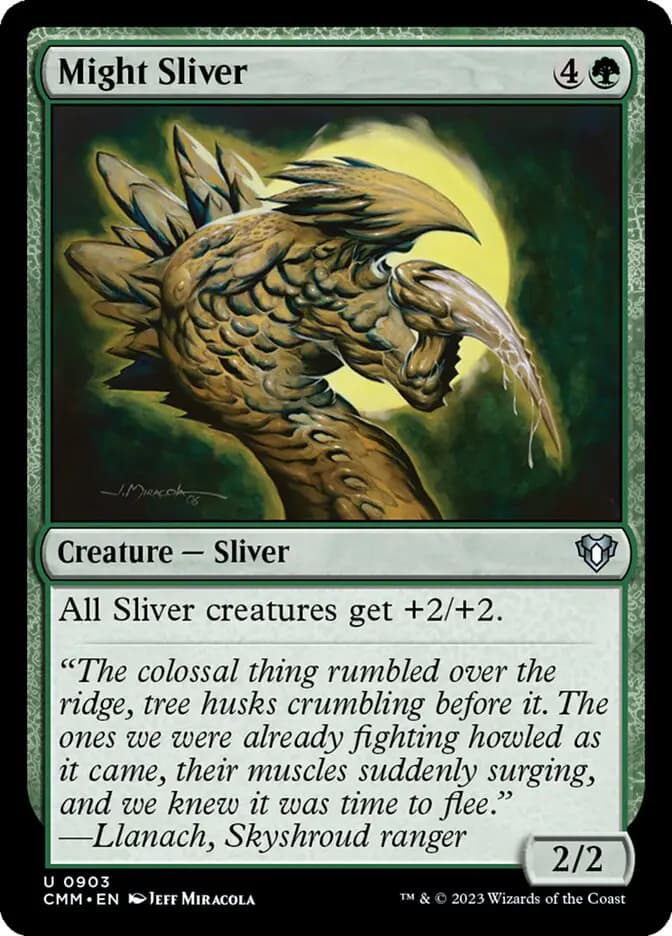 Card image of Might Sliver